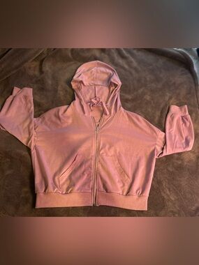 Wild Fable Pink Zip-Up Hoodie Jacket